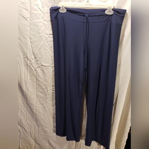 Blue Wide Leg Pants